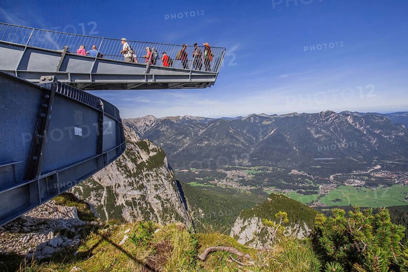 AlpspiX viewing platform at Osterfelderkopf