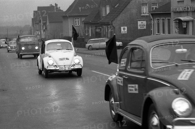 In a motorcade