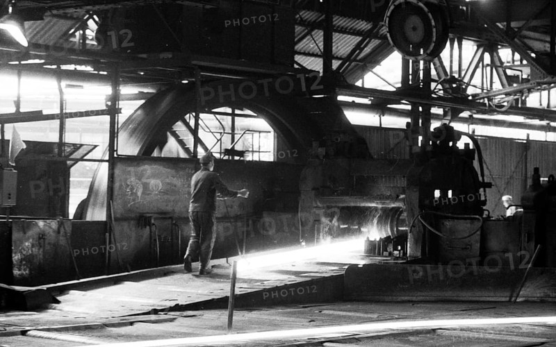 The production of steel products