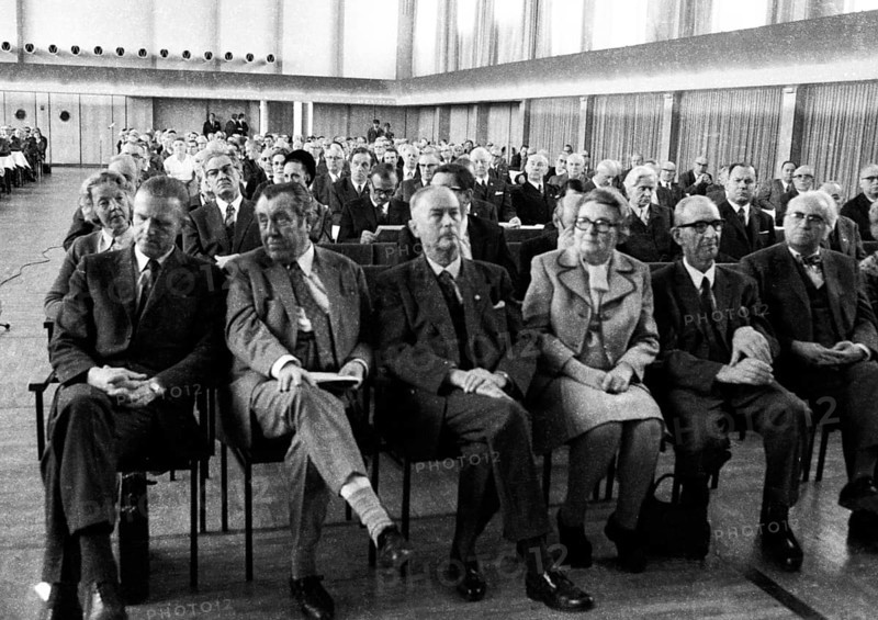 The Congress of the East German Expellees' Associations on 15. 4. 1972 in Bad Godesberg