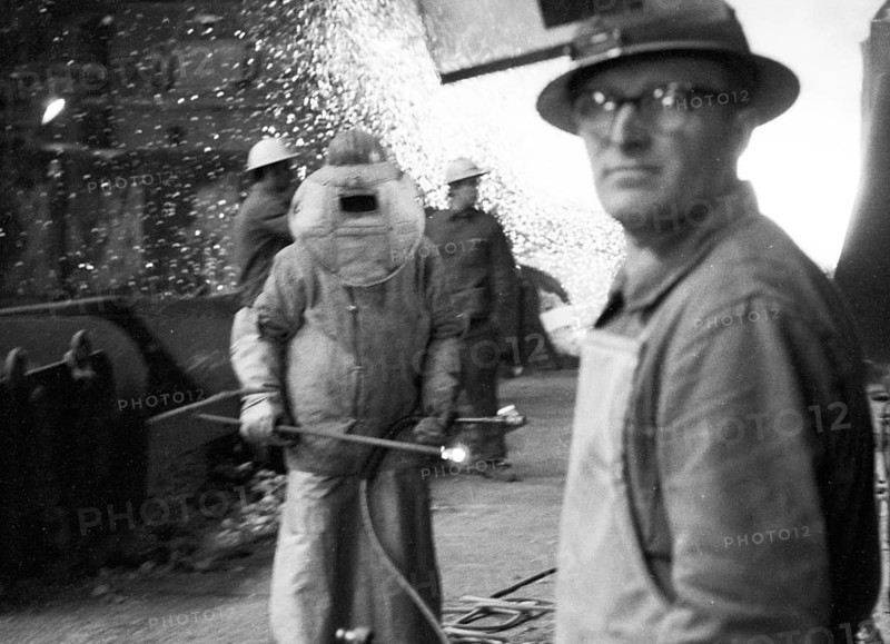 The production of steel products