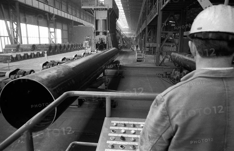 The Thyssen pipe mill