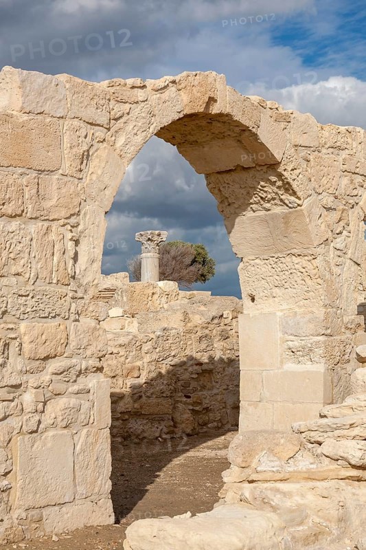Excavation site of the ancient city of Kourion