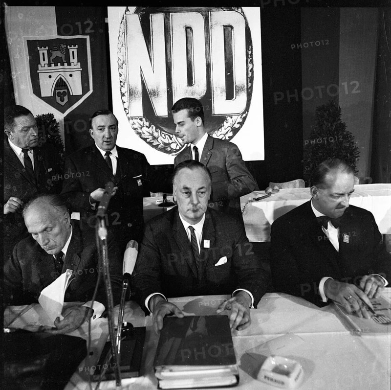 The party conference of the radical right-wing NPD