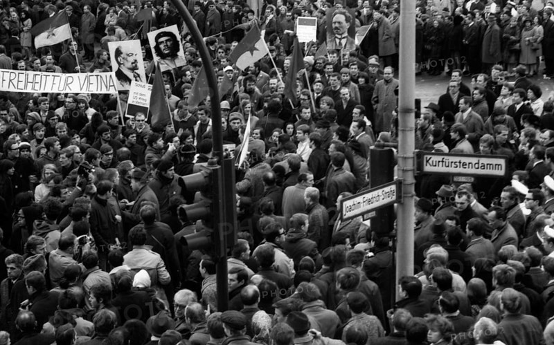 The 1968 International Vietnam Congress and the subsequent demonstration by students from the Technical University of Berlin and 44 other countries was one of the most important events of the 1960s and was influential in the student movement in Germany