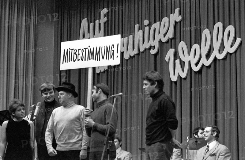 Trade union activities in the years 1965 to 1971 on the subject of co-determination and Montanmitbestimmung in the Ruhr area