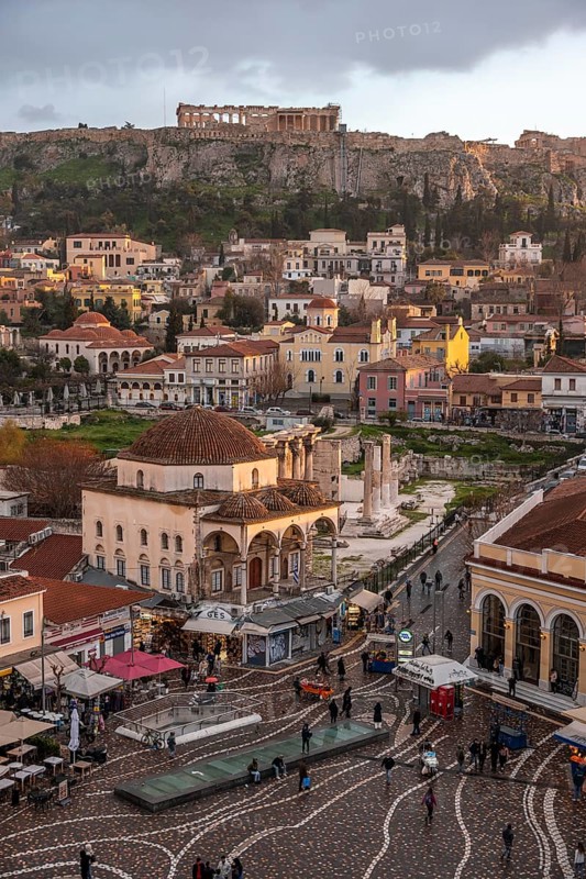 View of the Old Town of Athens
