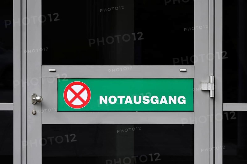 Door Sign Emergency Exit