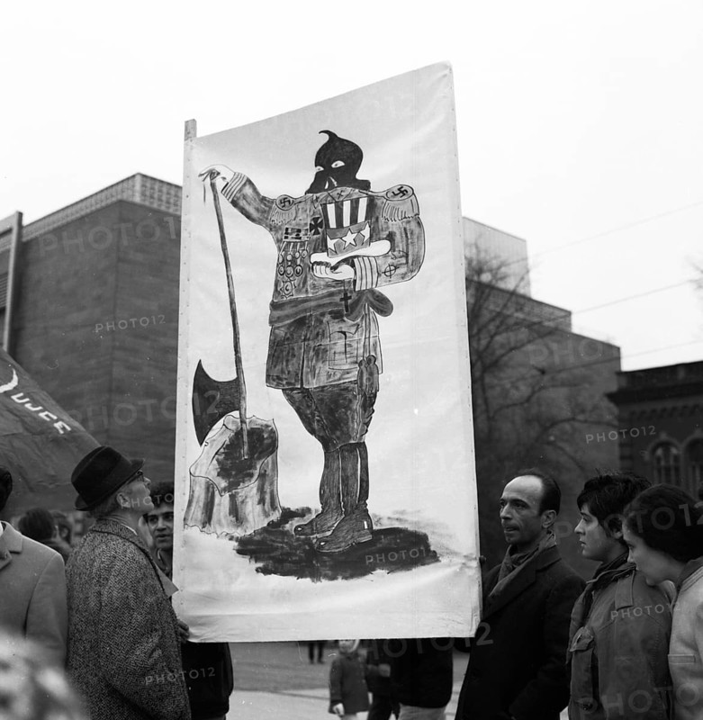 Spanish guest workers and German students demonstrated in Bonn in 1970 against the oppression of the Franco dictatorship