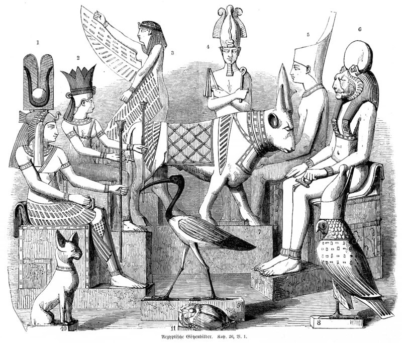Egyptian idols