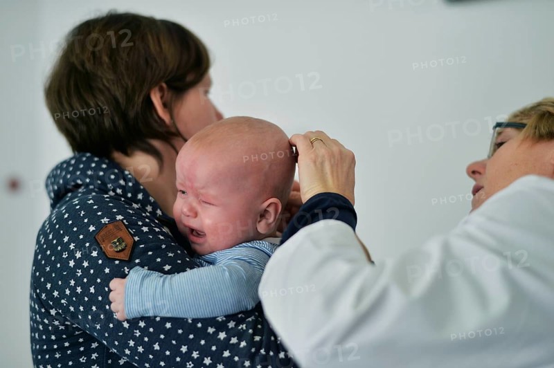 In the family doctor's consultation. Paediatrics
