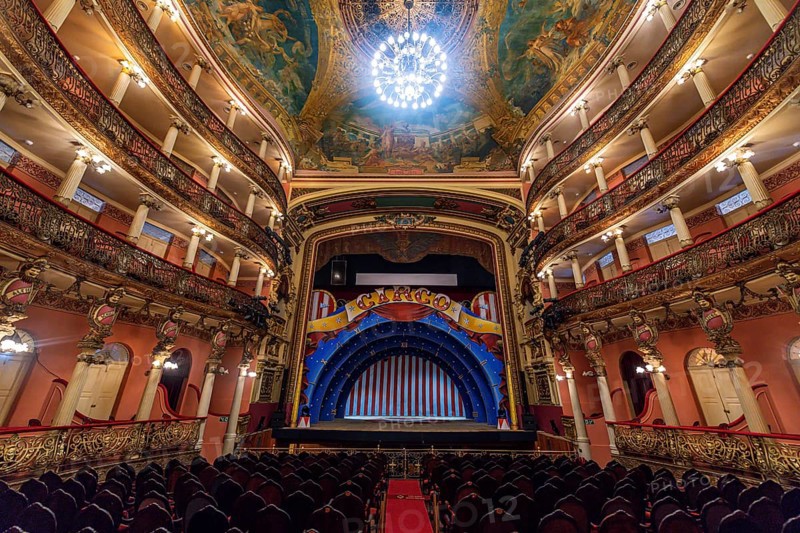 Beautiful interior of the Amazon theatre