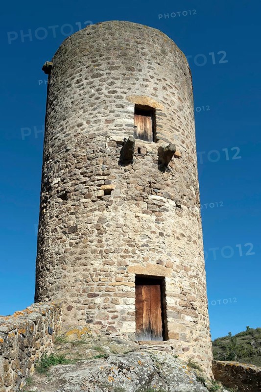 Dungeon of the castle of Saint Floret village designated â€œPetite Cite de Caractere