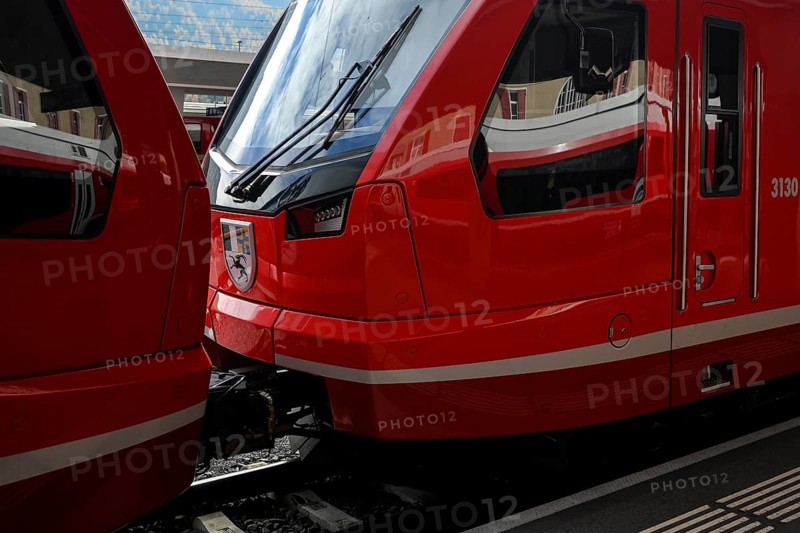 Passenger train RHB Rhaetische Bahn