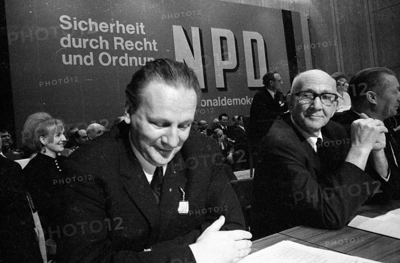 The party congress of the radical right-wing NPD