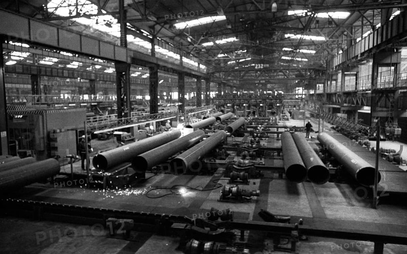 The Thyssen pipe mill