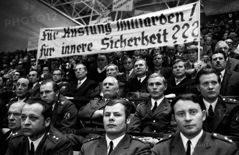 The protest of the police