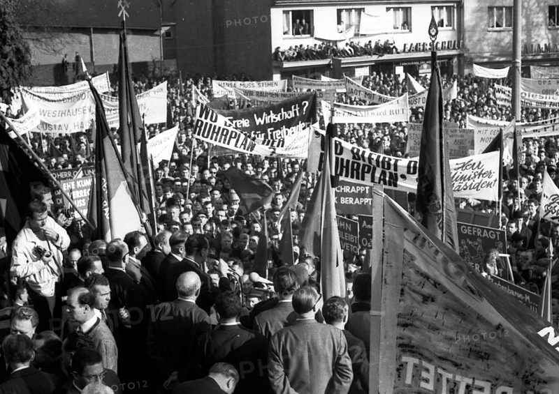 A wave of outrage swept the Ruhr area when the Hansa mine was closed