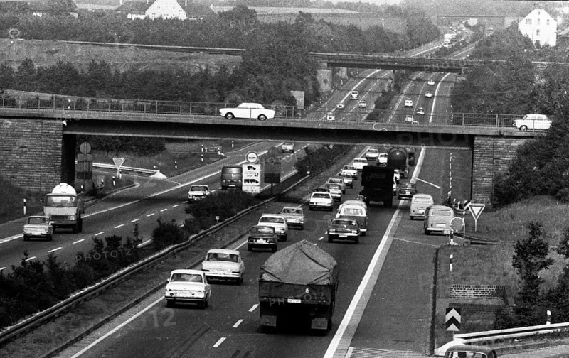 Traffic on the Ruhrschnellweg