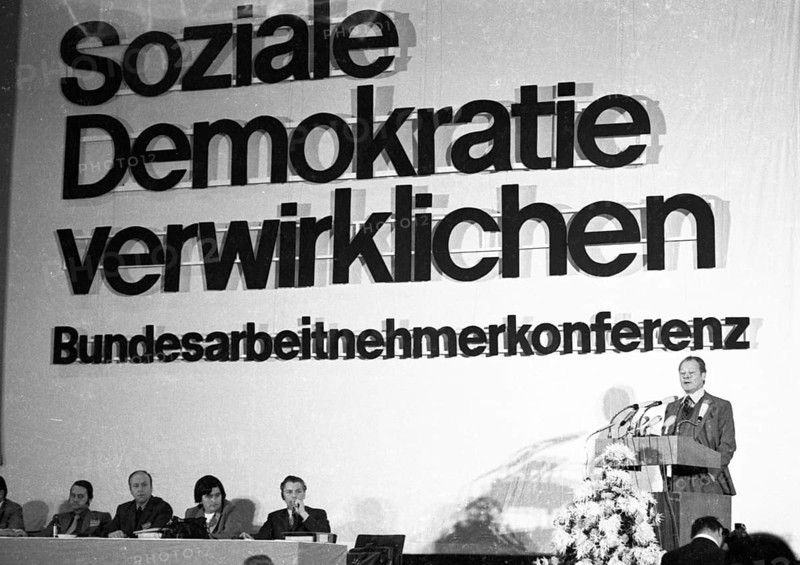 The workers' conference on 19 October 1973 in Duisburg