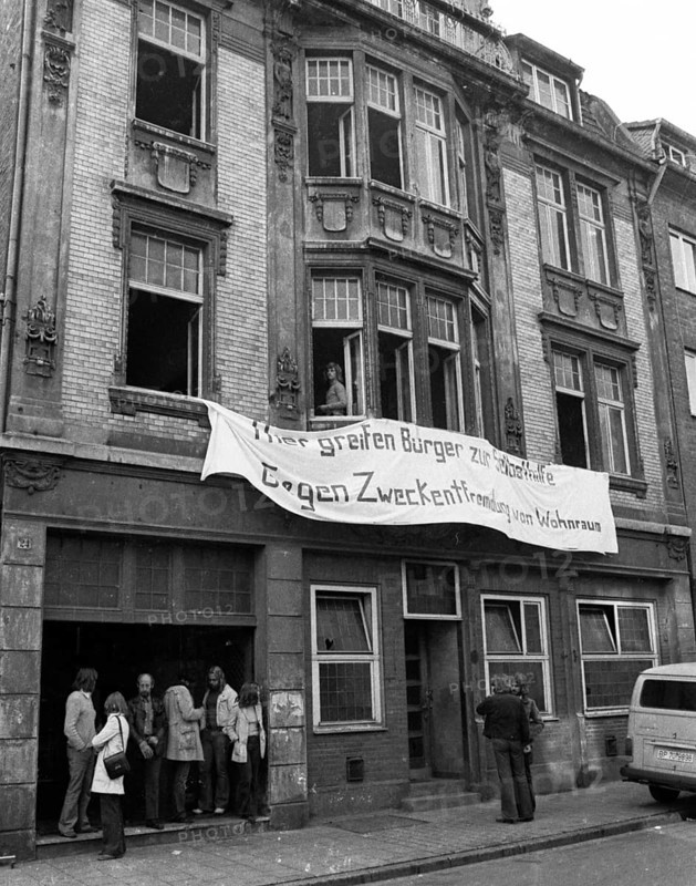 With the occupation of a house