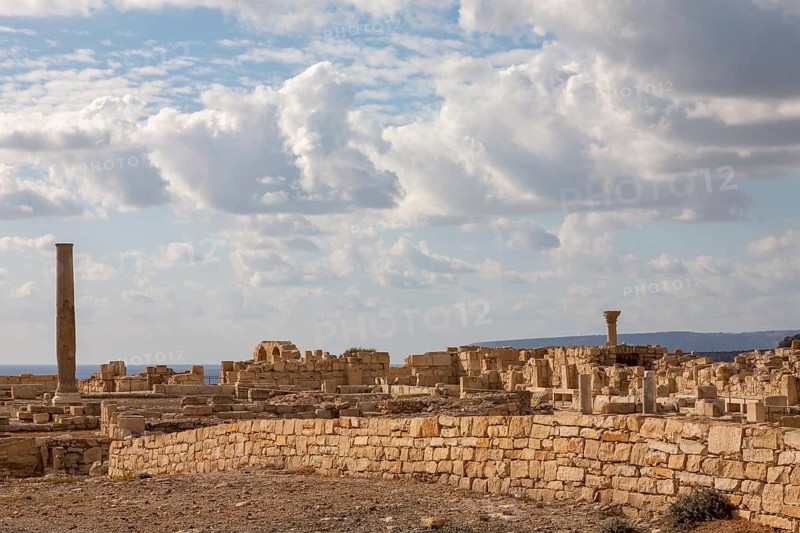 Excavation site of the ancient city of Kourion