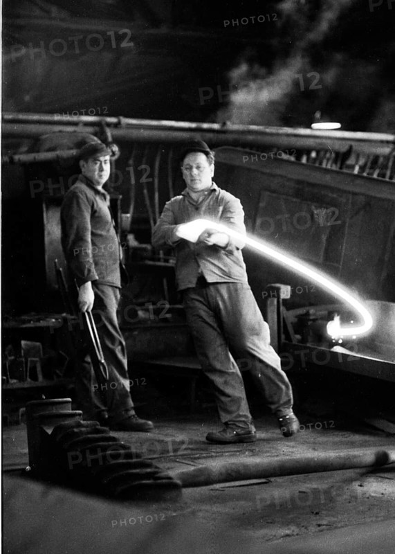 The production of steel products