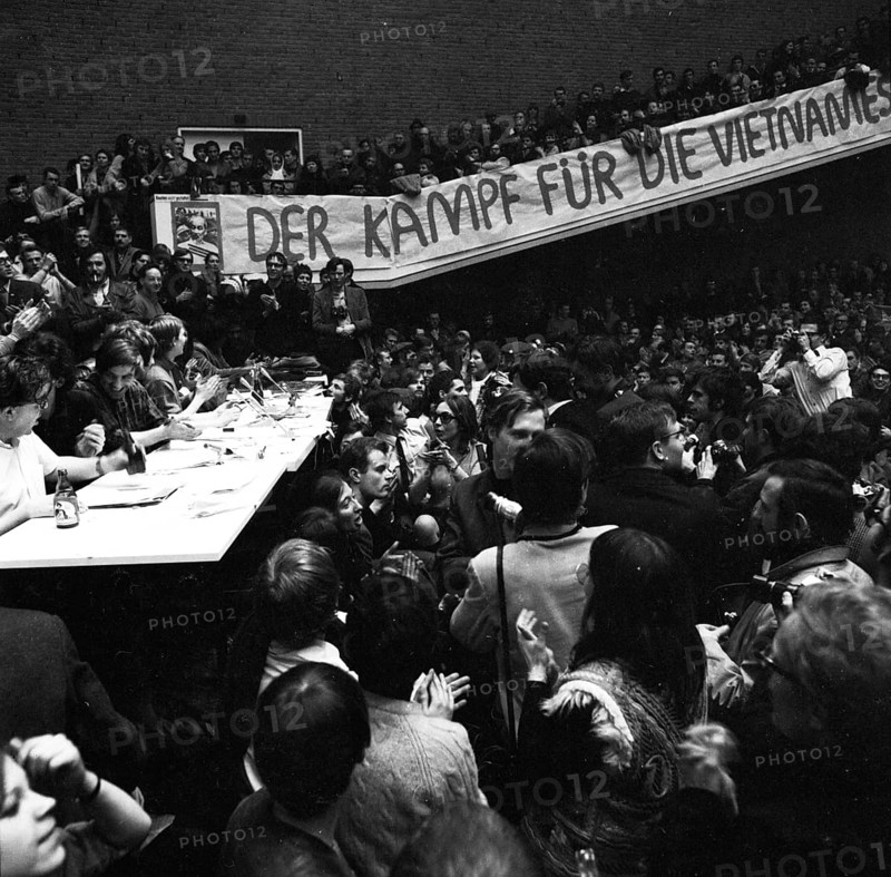 The 1968 International Vietnam Congress and the subsequent demonstration by students from the Technical University of Berlin and 44 other countries was one of the most important events of the 1960s and was influential in the student movement in Germany