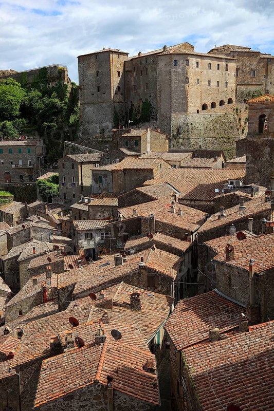 Medieval town of Sorano