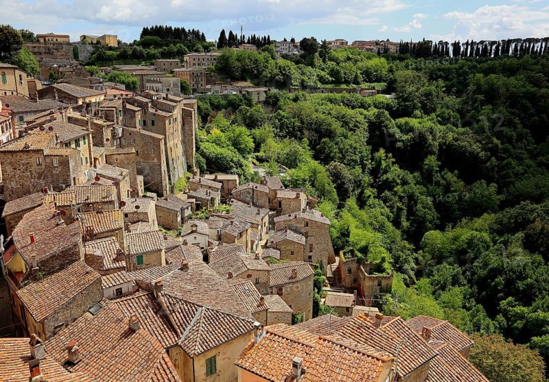 Medieval town of Sorano