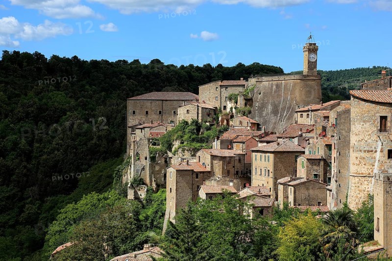 Medieval town of Sorano