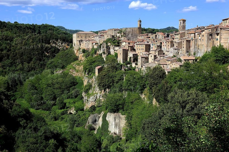 Medieval town of Sorano