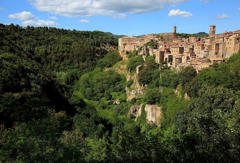 Medieval town of Sorano