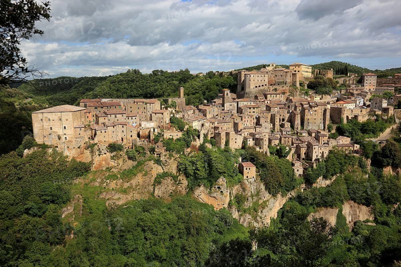 Medieval town of Sorano