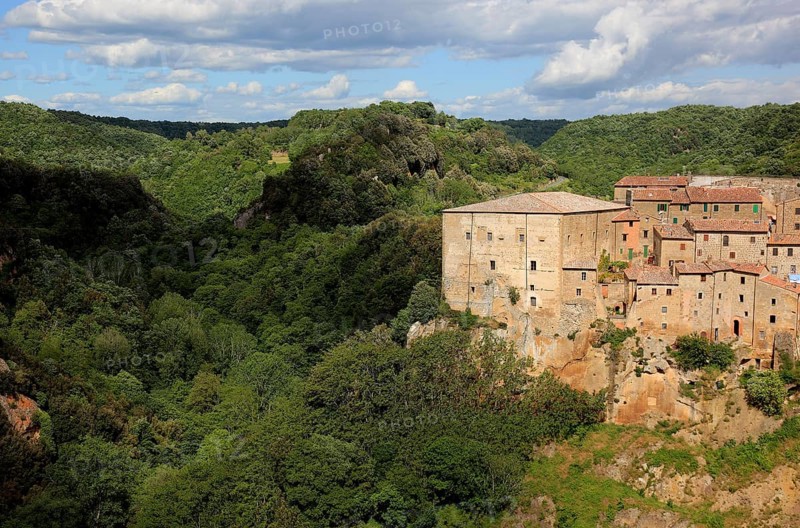 Medieval town of Sorano