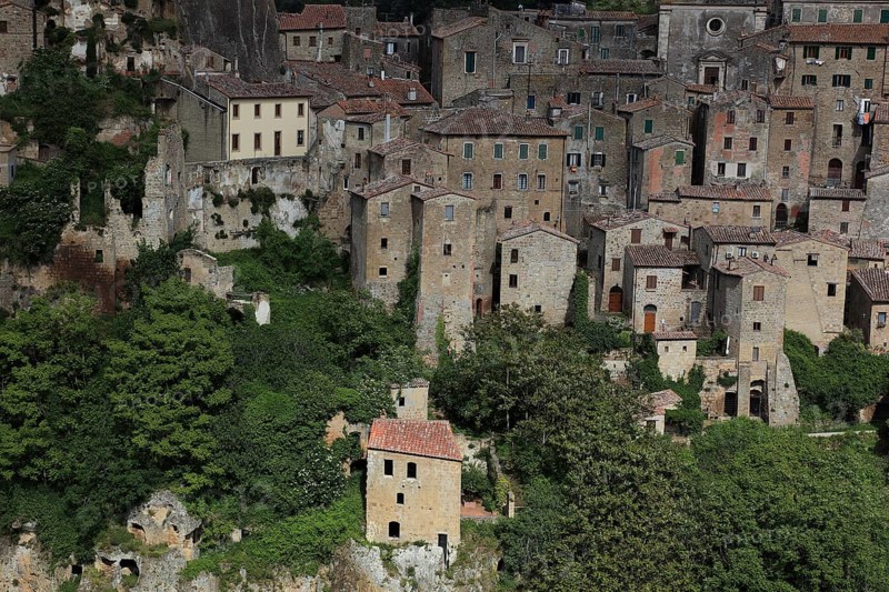 Medieval town of Sorano