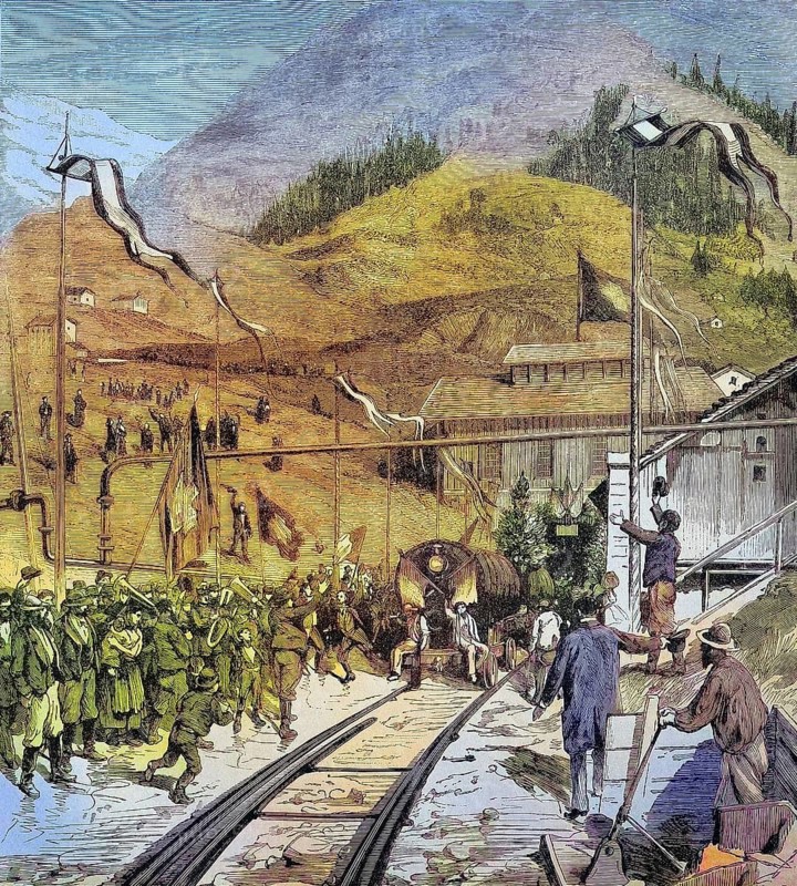 The Gotthard Tunnel