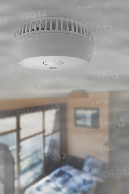 Domestic smoke alarm