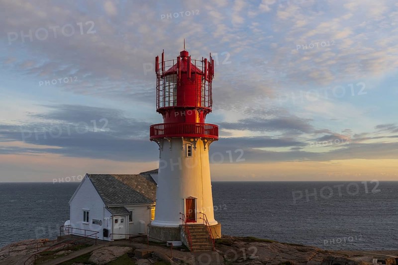 Evening atmosphere at Lindesnes Lighthouse