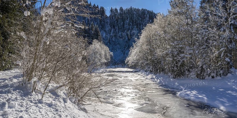 Stillach in the Stillach Valley