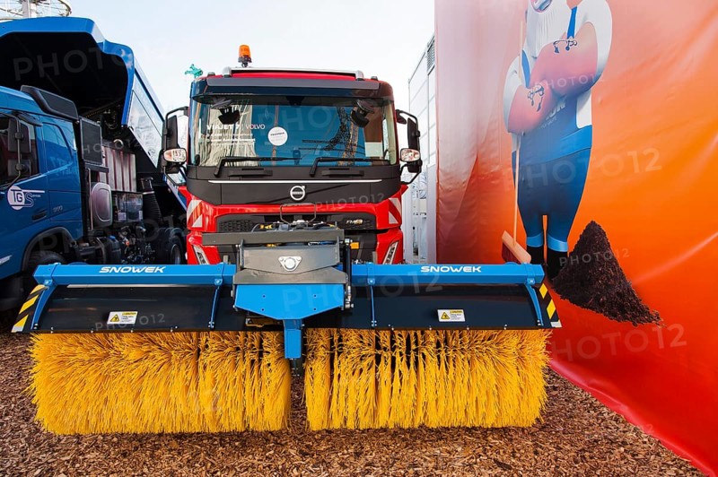 Sweeper for truck