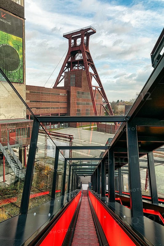 View from the escalator