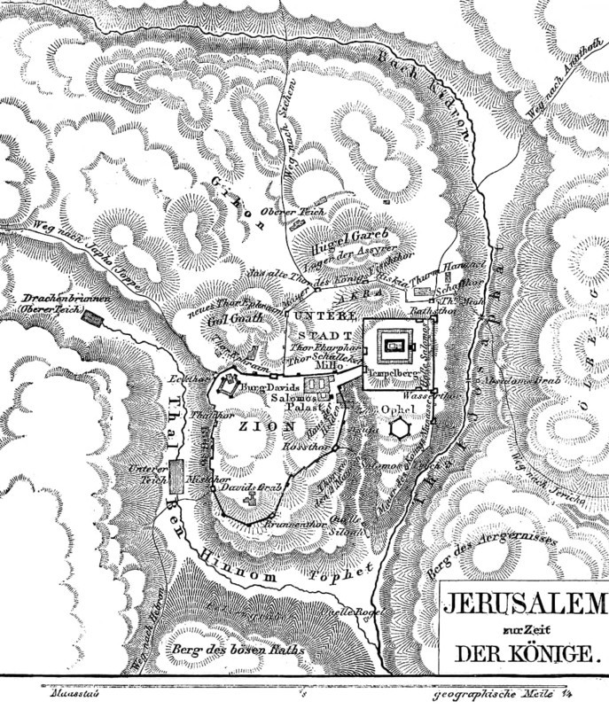 Jerusalem in the time of the kings