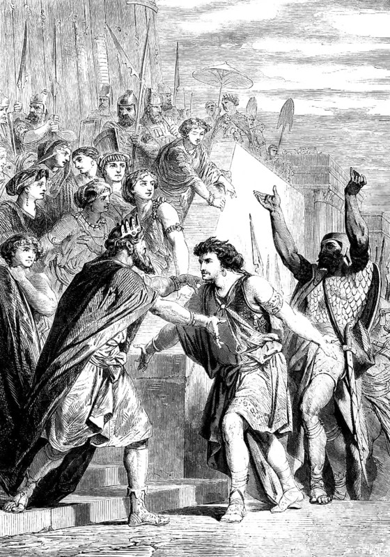 David's reconciliation with Absalom