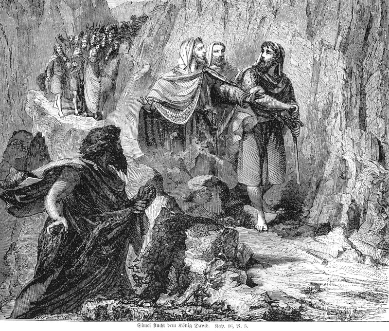 Simci curses King David