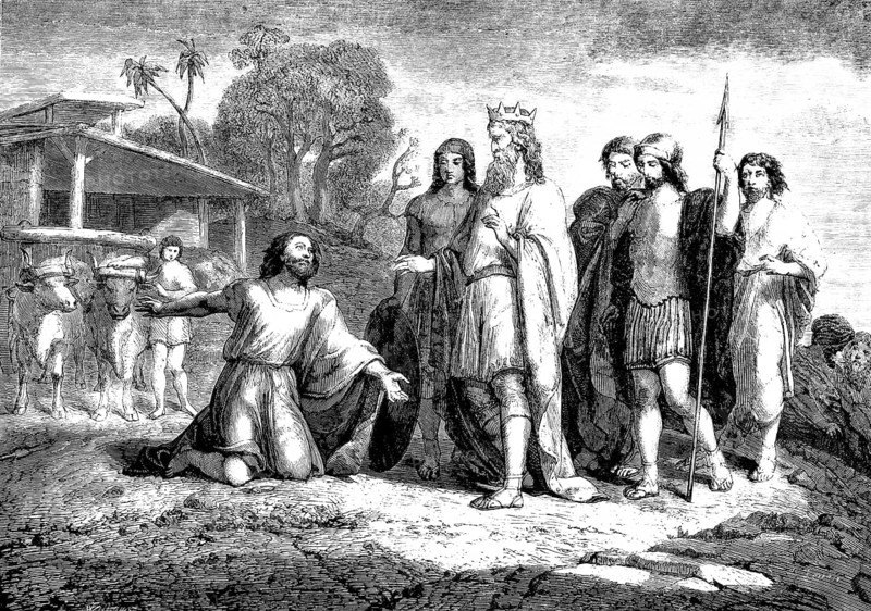 The Tebsite Arasna offers King David his threshing floor