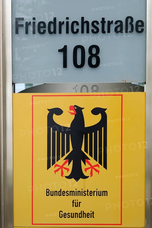 Sign with federal eagle