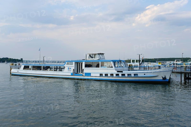 Ship at the Wannsee pier