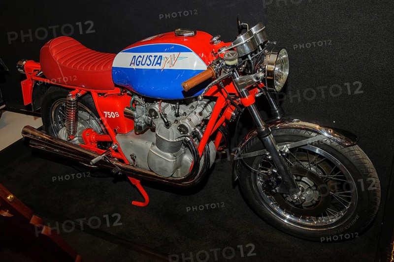 Historic Motorcycle Classic Bike Motorbike MV Agusta 750 S Sport from 70s