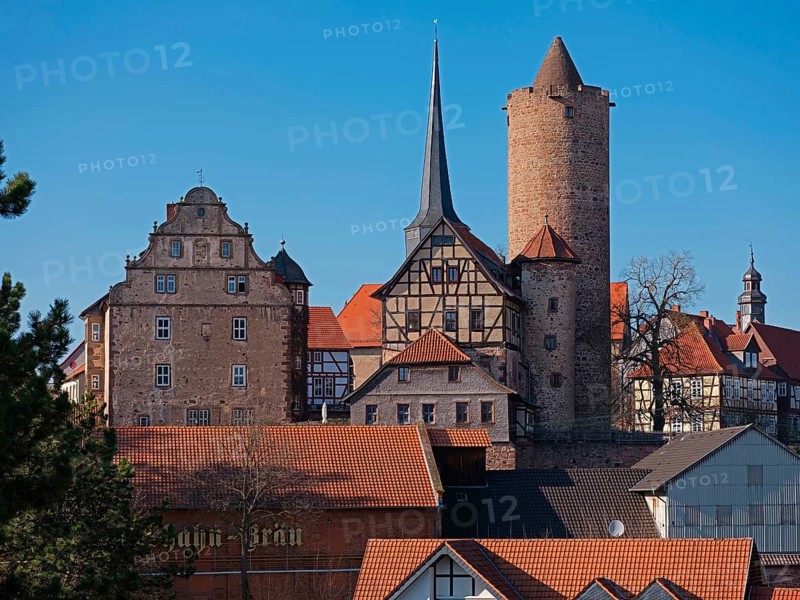 Hinterburg with Hinterturm is one of 5 castles in the town of Schlitz